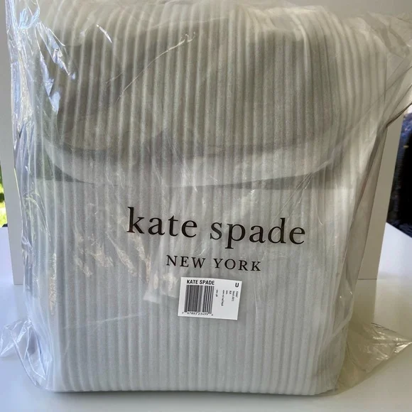 Kate Spade Nylon Backpack, Backpack with Adjustable Straps, Black - Picture 6 of 12